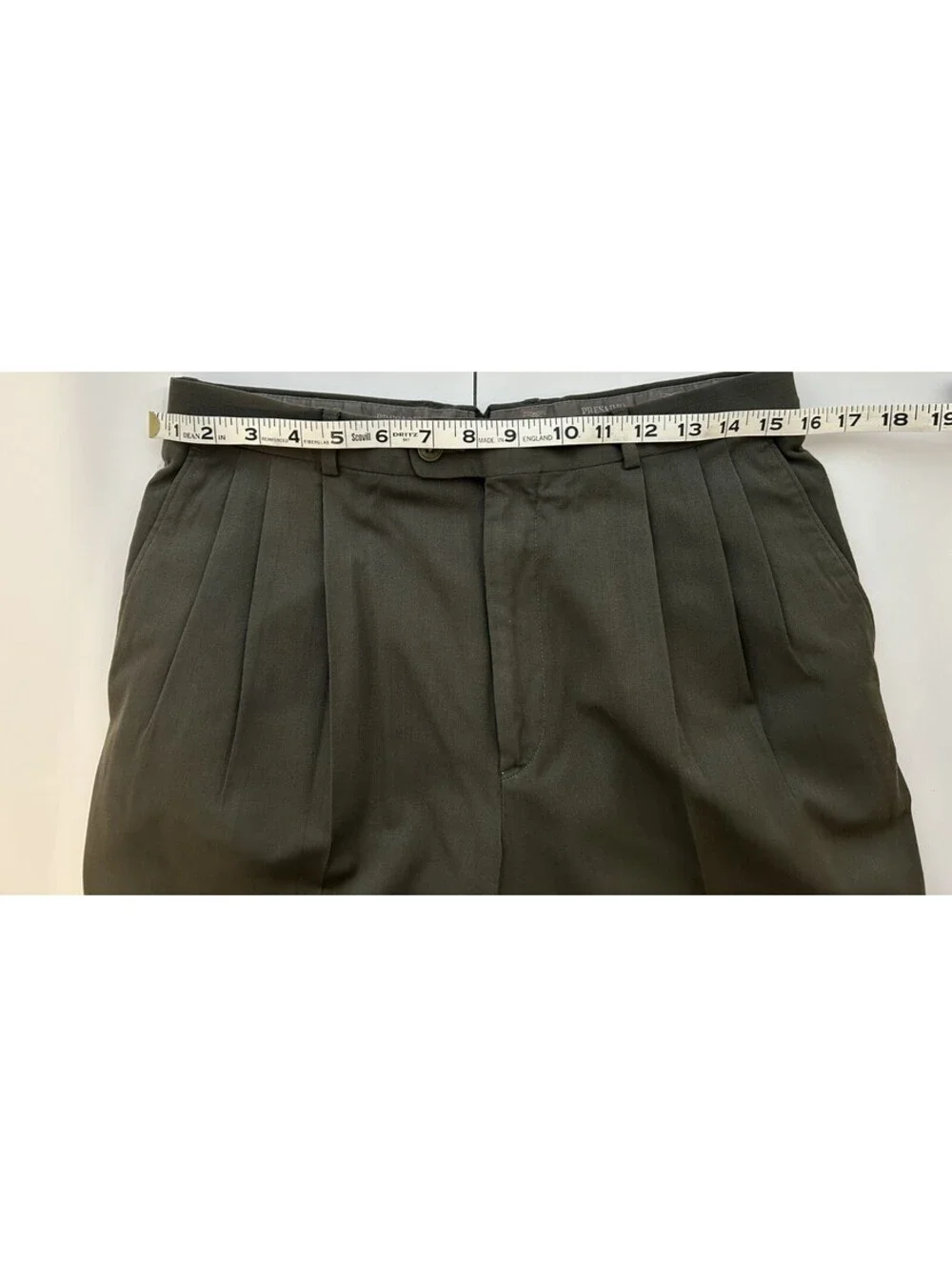 Presario by Corbin Designed in Italy size 32X32  Men's pants - grey - Cuffed